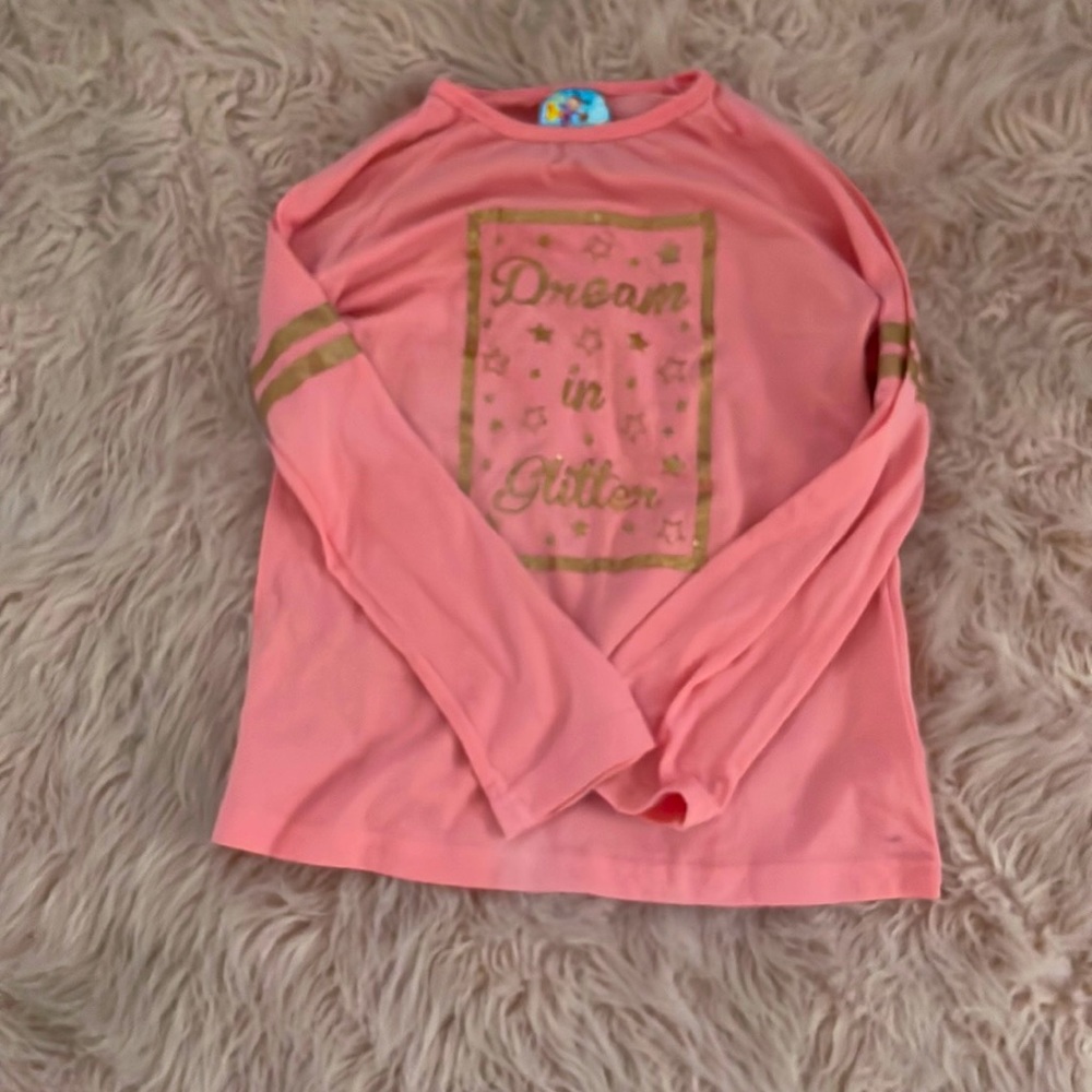 Girls pink pjs